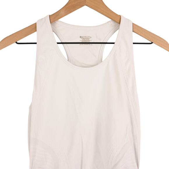 Athleta Speedlight Racerback Tank, White, small - Picture 2 of 6